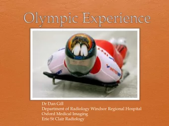Oxford Medical Imaging  Erie St Clair Radiology - 5000 Olympic athletes and team officials  -1350