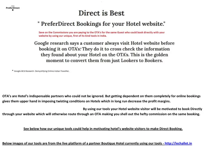 ota s are hotel s indispensable partners who could not be