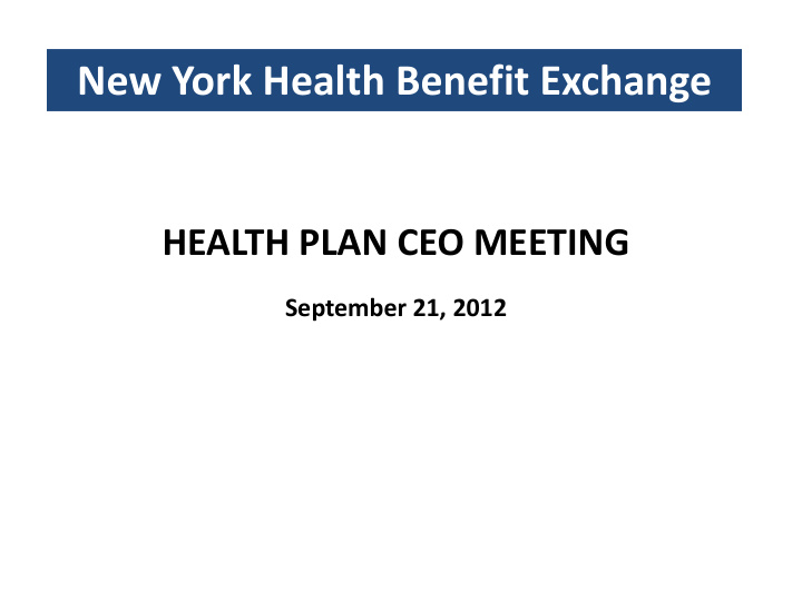 new york health benefit exchange