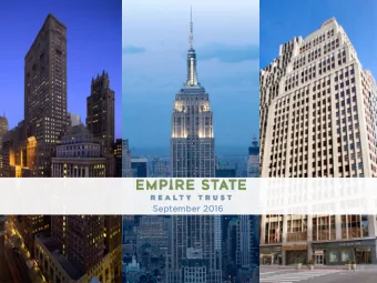 Septem  ember  er 201  016  1  Disclaimer  We make forward-looking statements in this presentation