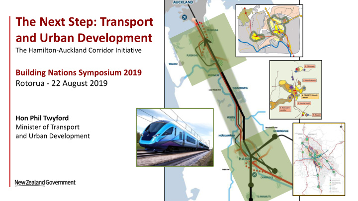 the next step transport and urban development