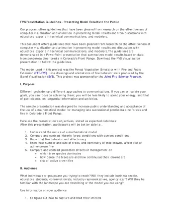 Example: slide 25.   Eliminate or minimize technical terms, j argon, and acronyms. For every