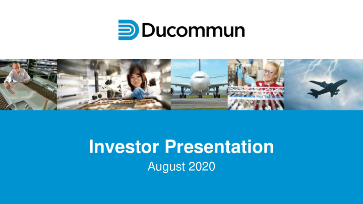 investor presentation