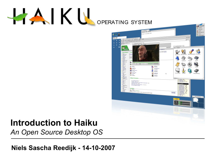 introduction to haiku