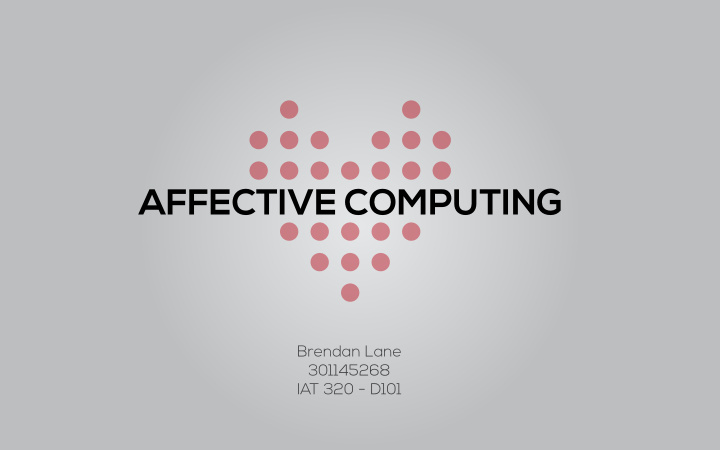affective computing