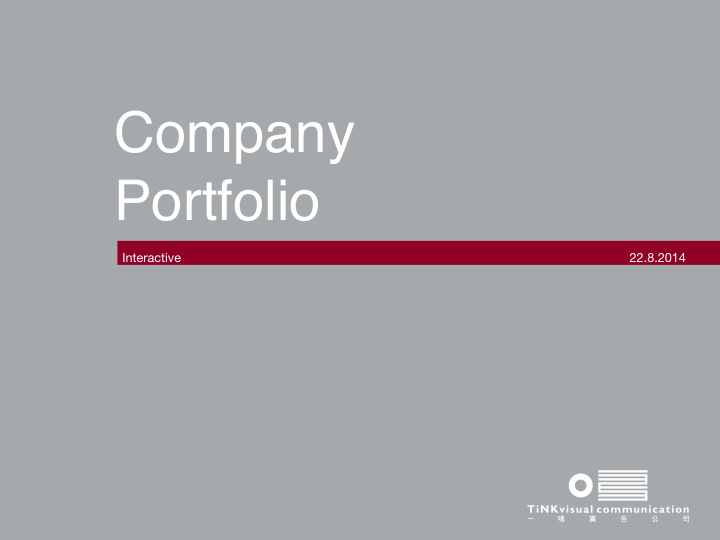 company portfolio