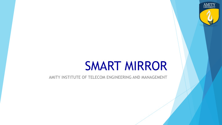 smart mirror