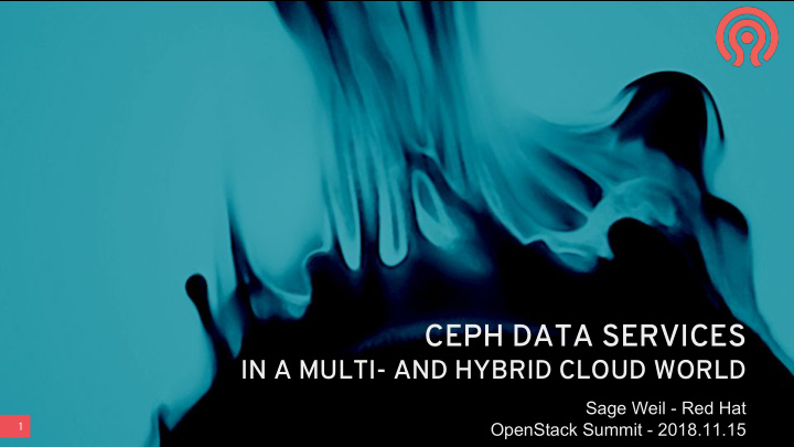 ceph data services