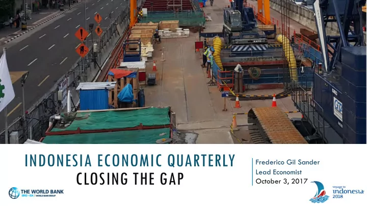 indonesia economic quarterly