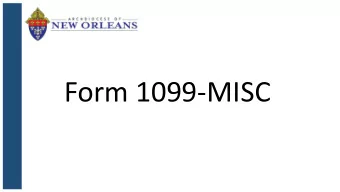 Form 1099-MISC  What Is the Form 1099-MISC: Miscellaneous Income?  The Form 1099-MISC:
