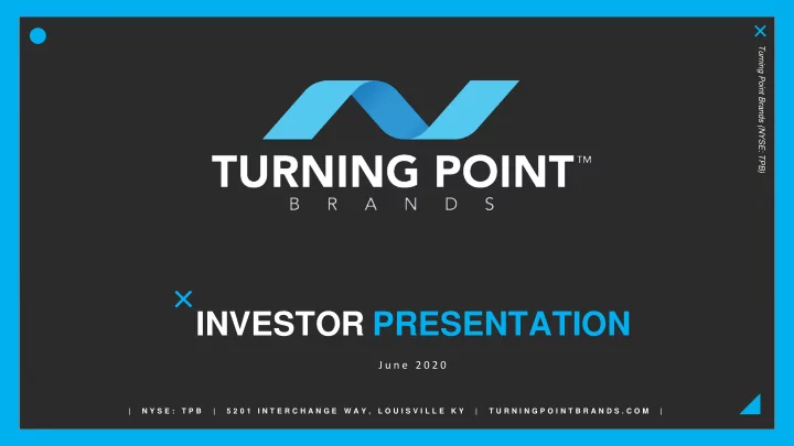 investor presentation