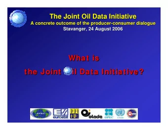 What is  What is  What is  What is  What is  What is  the Joint    il  the Joint  il Data