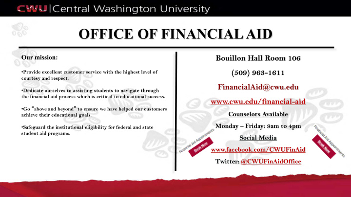 office of financial aid