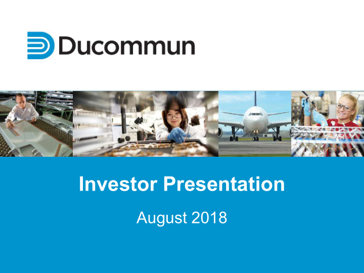 investor presentation