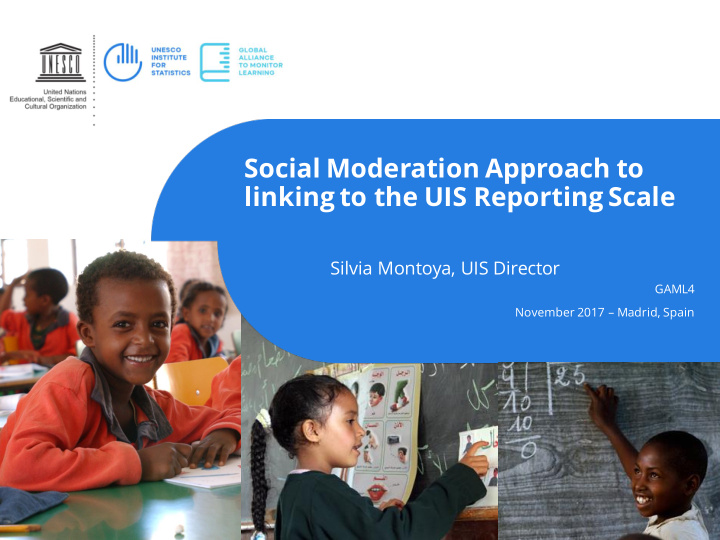 social moderation approach to linking to the uis