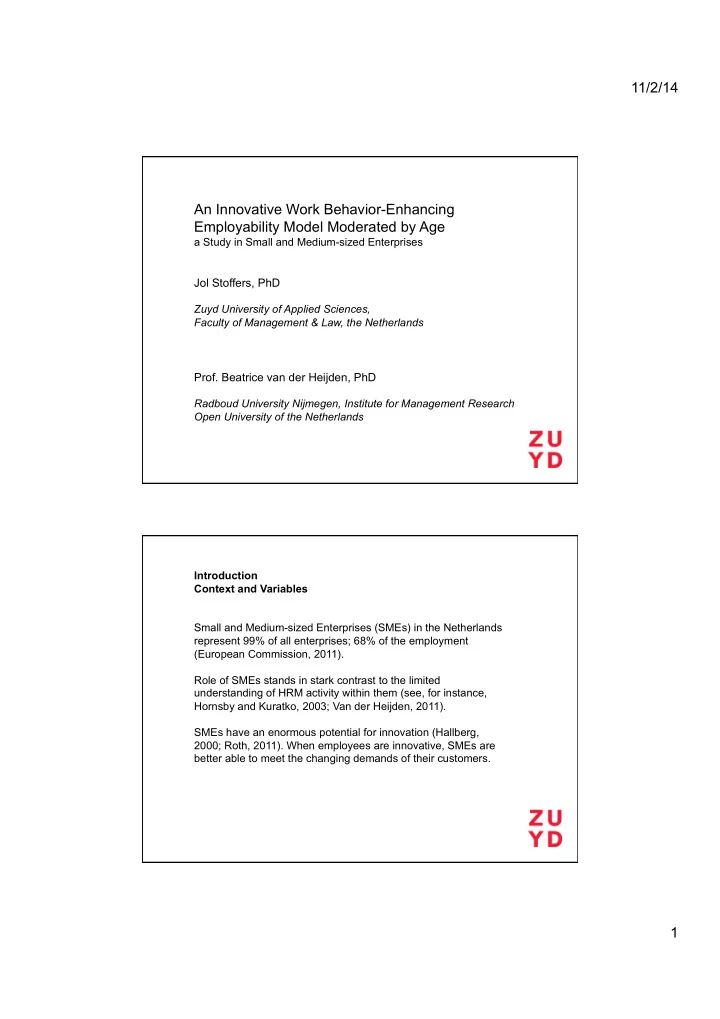 11 2 14 an innovative work behavior enhancing