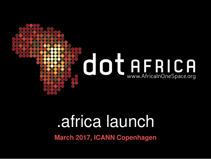 africa launch