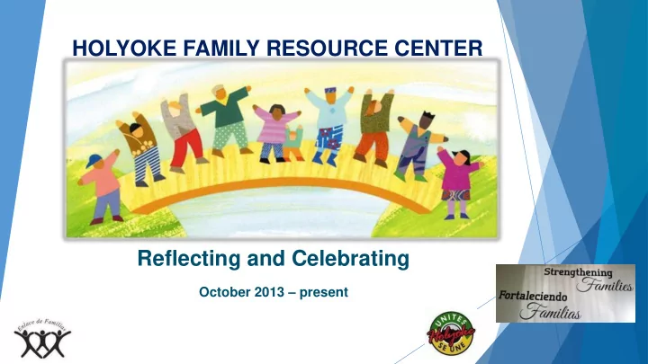 reflecting and celebrating
