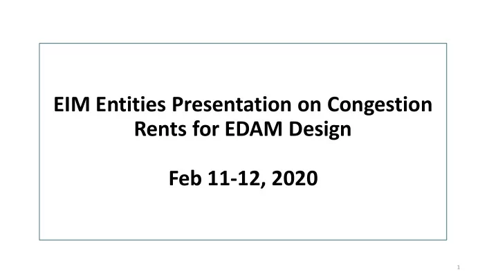 rents for edam design