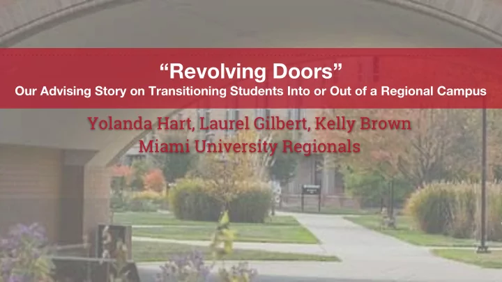 revolving doors