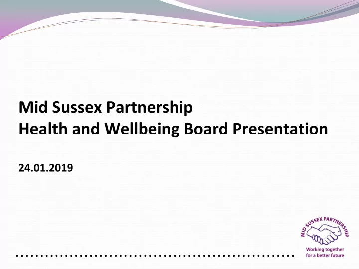 mid sussex partnership