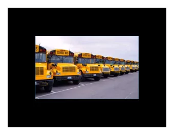 UCFSD Transportation Annual Report 17-18  Student Experience  Department Experience  Financial