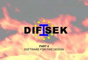DIF SEK  PART 4  SOFTWARE FOR FIRE DESIGN  DIF SEK  Part 4: Software for Fire Design  0 / 47  Fire