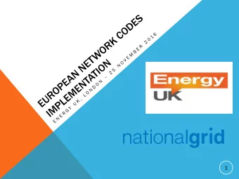 1  FACILITIES  2  M A R K E T S  &amp;  B A L A N C I N G  T E A M  S Y S T E M  O P E R A T I O N