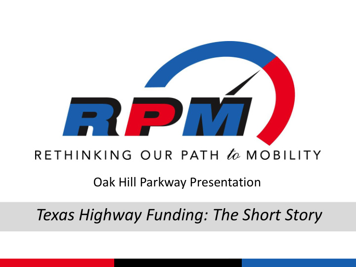 texas highway funding the short story