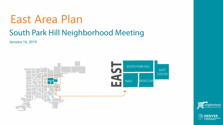 east area plan