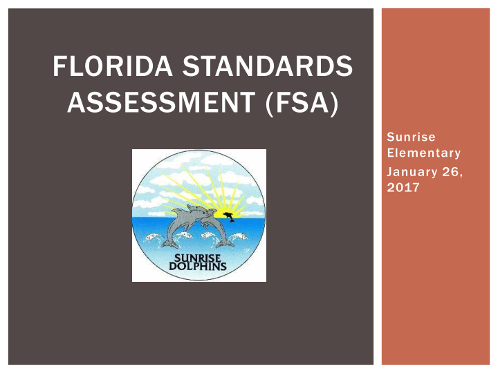 florida standards assessment fsa