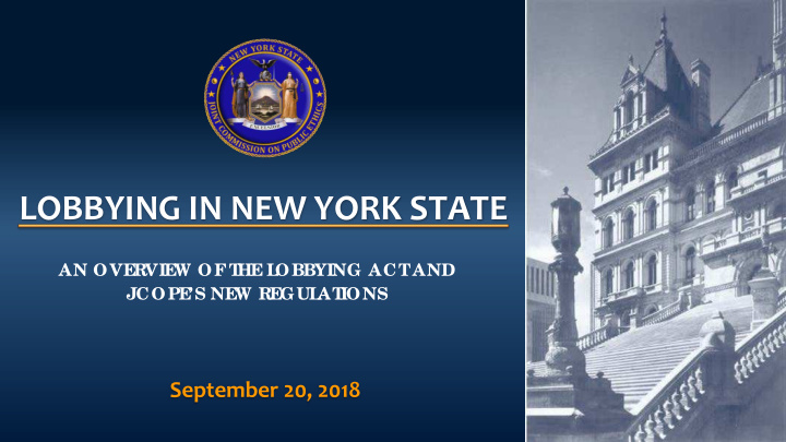 lobbying in new york state