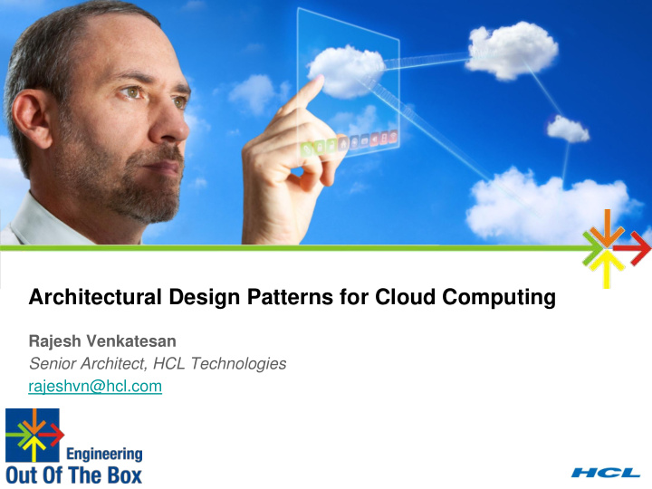 architectural design patterns for cloud computing