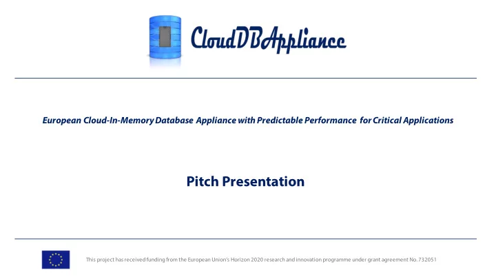 pitch presentation
