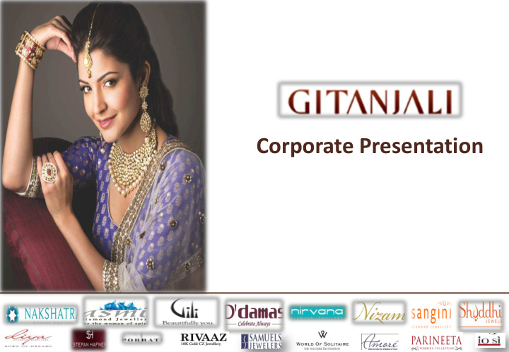 corporate presentation introducing gitanjali
