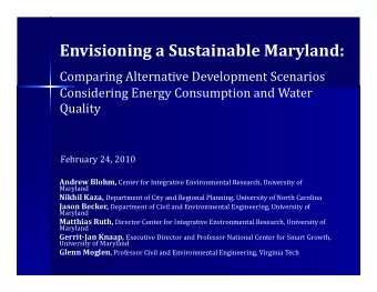 State  National  UMD  GSP  GNP  INFORUM  STEMS model  LIFT model  TOP DOWN  Hammer  Metro  County