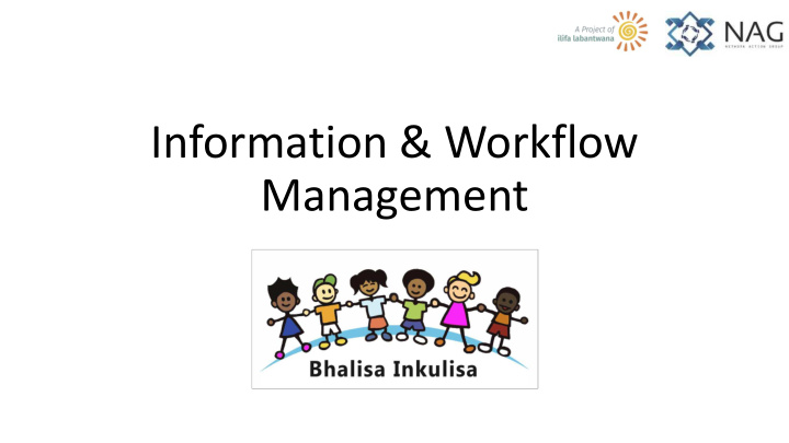 information workflow