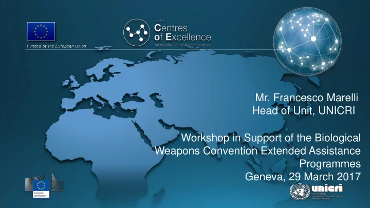 geneva 29 march 2017 eu chemical biological radiological