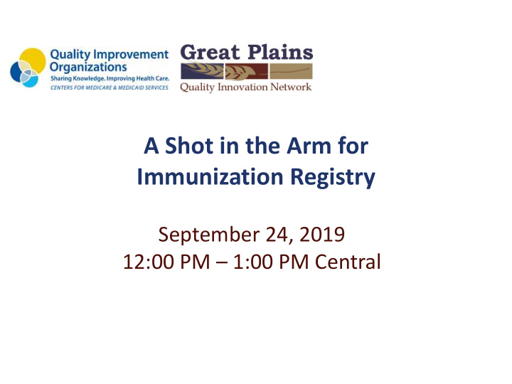 immunization registry