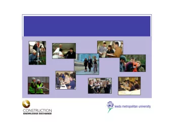 Dr Vicky Hutchinson  Leeds Metropolitan University, UK  Industry-HEI engagement through a