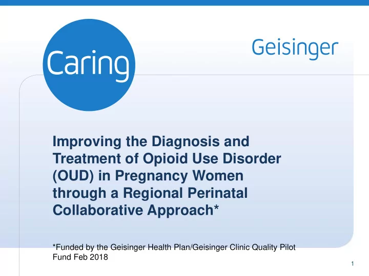 improving the diagnosis and