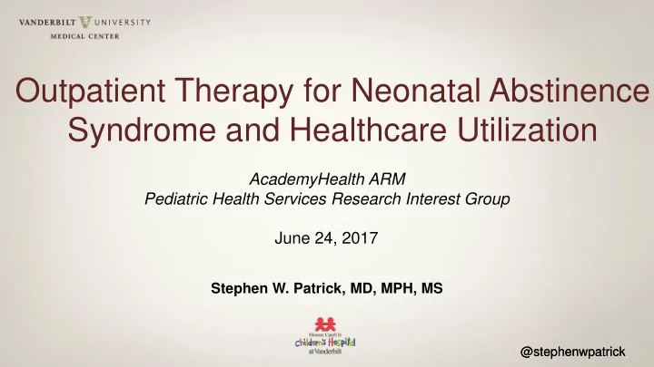 syndrome and healthcare utilization