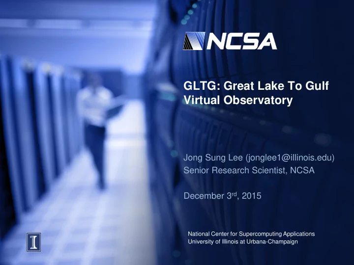 gltg great lake to gulf virtual observatory