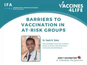 THE UNDERAPPRECIATED  BURDEN OF INFLUENZA and  PNEUMONIA AMONGST  CANADAS OLDER  POPULATIONS