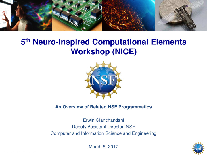 5 th neuro inspired computational elements workshop nice
