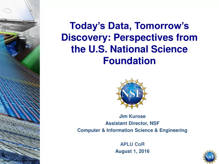the u s national science