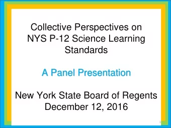 December 12, 2016  1  Section 1: Building on the Past, Preparing for the Future  Okhee Lee,