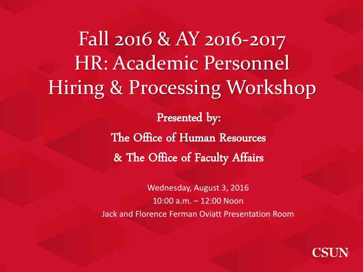 fall 2016 ay 2016 2017 hr academic personnel hiring