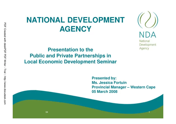 national development
