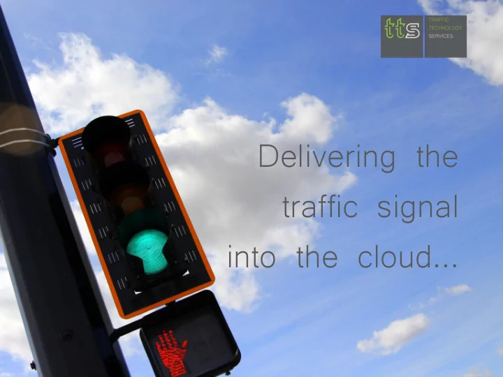into the cloud what we are re doin ing
